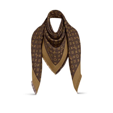 louis vuitton sjaal dames beige|louis vuitton denim shawl.